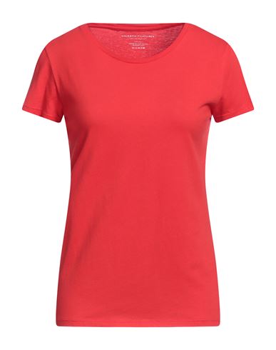 Majestic Filatures Woman T-shirt Red Size 1 Cotton