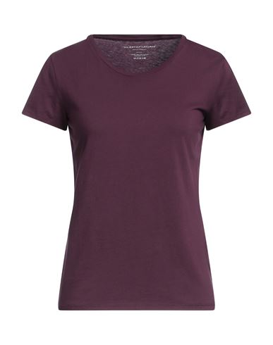 Majestic Filatures Woman T-shirt Deep Purple Size 1 Cotton