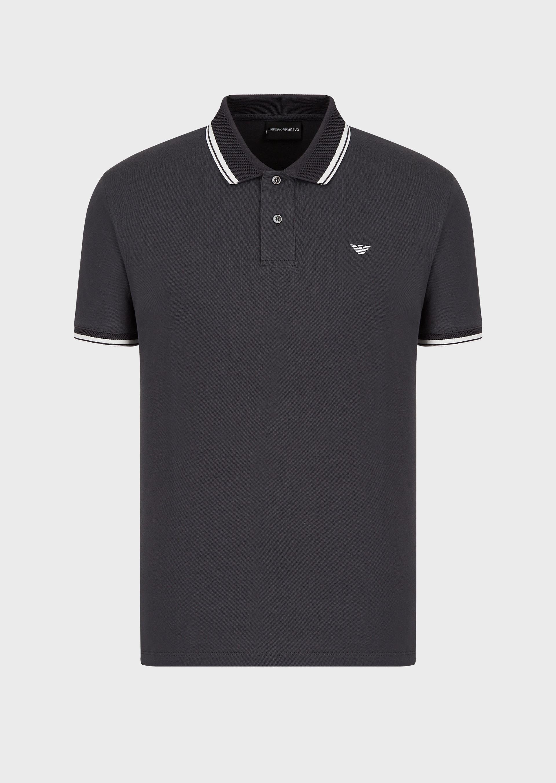 Emporio Armani Polo Shirts - Item 12560018 In Dark Gray
