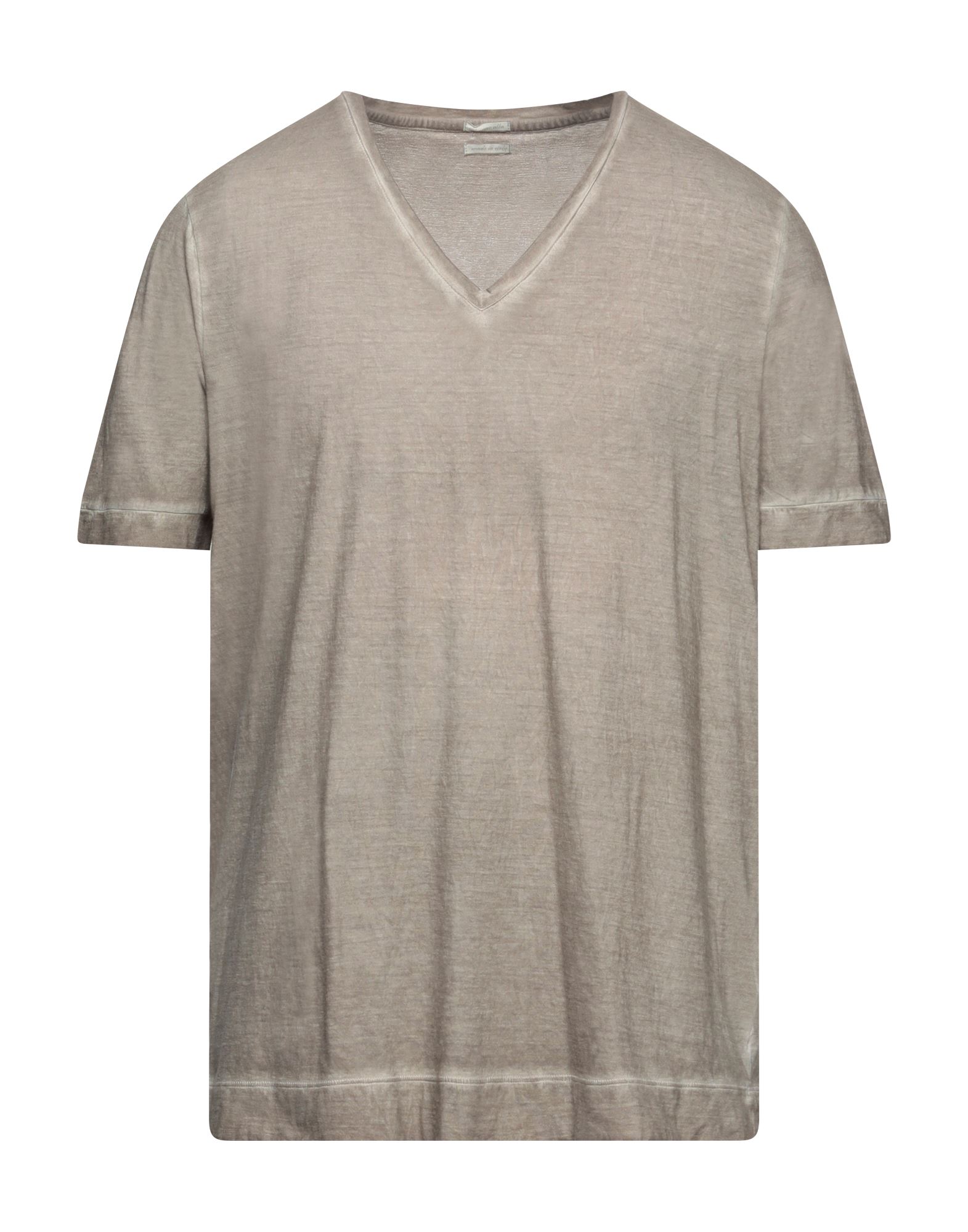 Massimo Alba T-shirts In Khaki