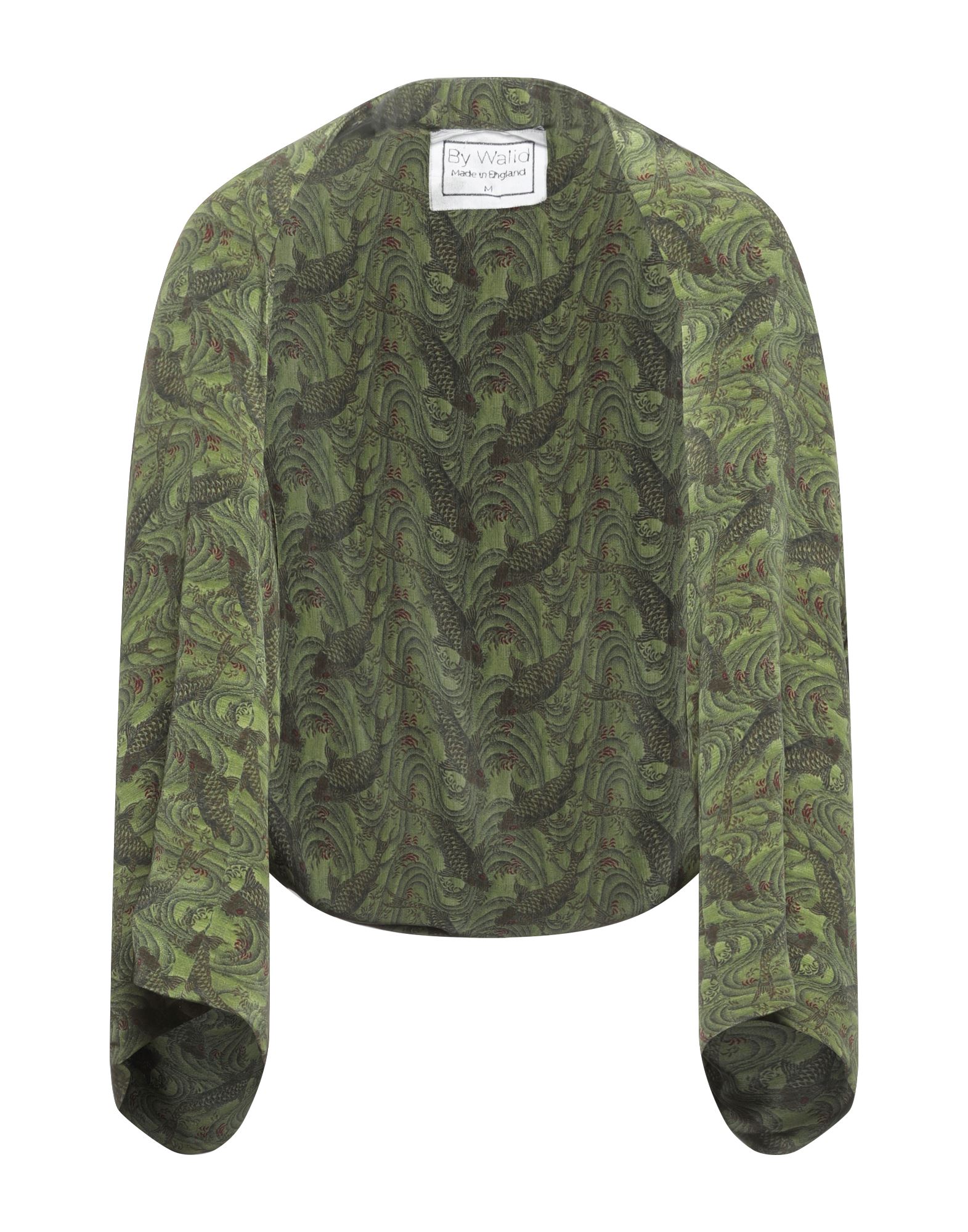 By Walid Shrugs In Military Green