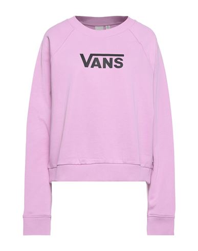 Vans Woman Sweatshirt Pink Size Xl Cotton