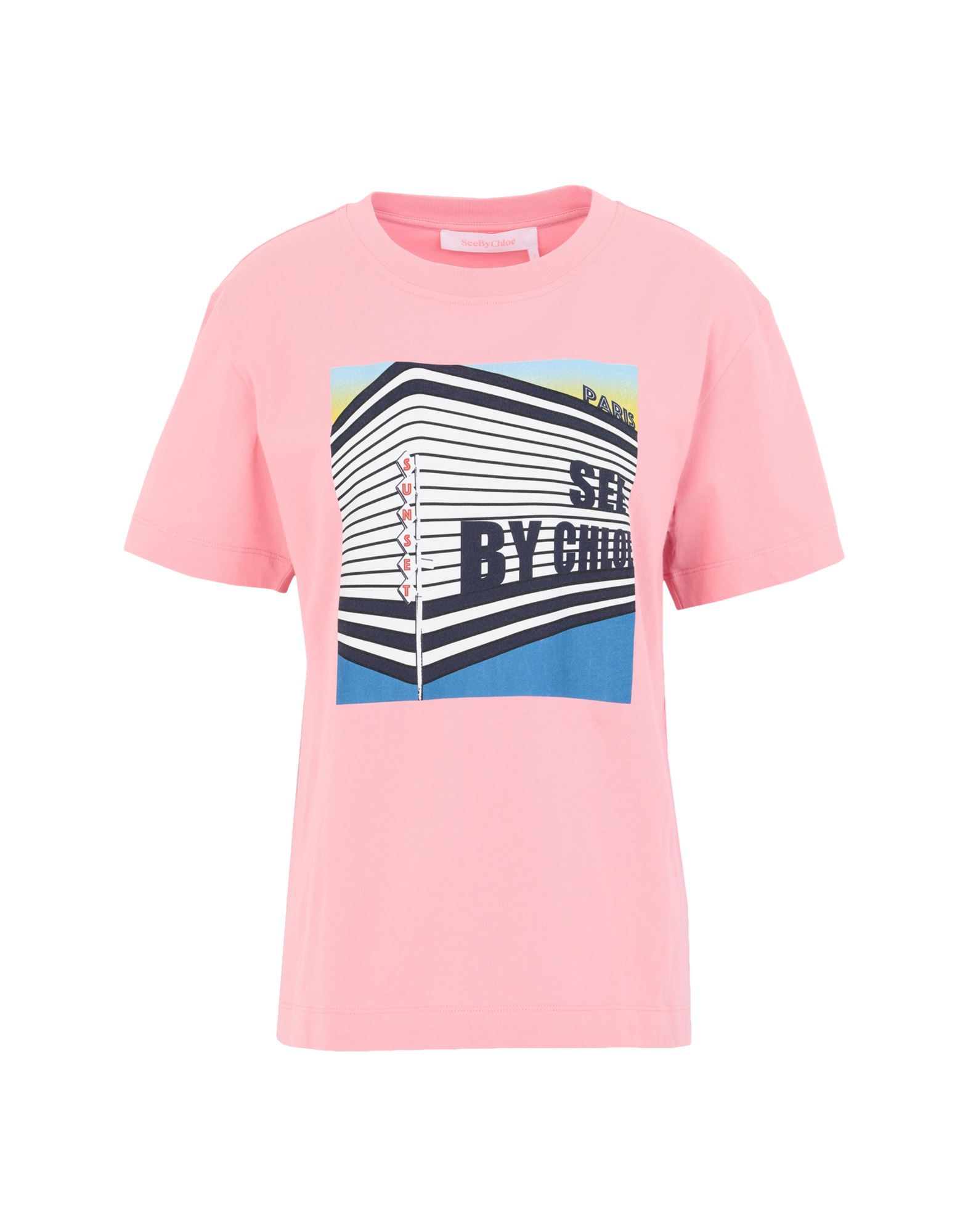 See By Chloé T-shirts In Pink