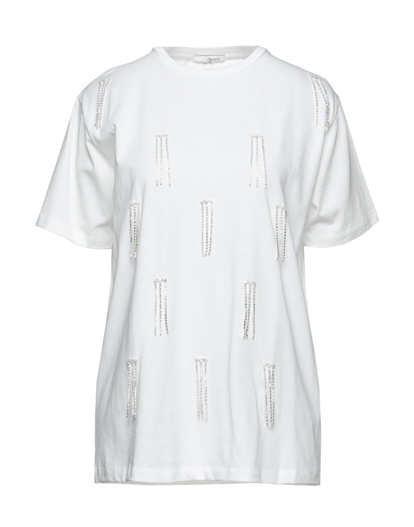 Relish T-shirts In White