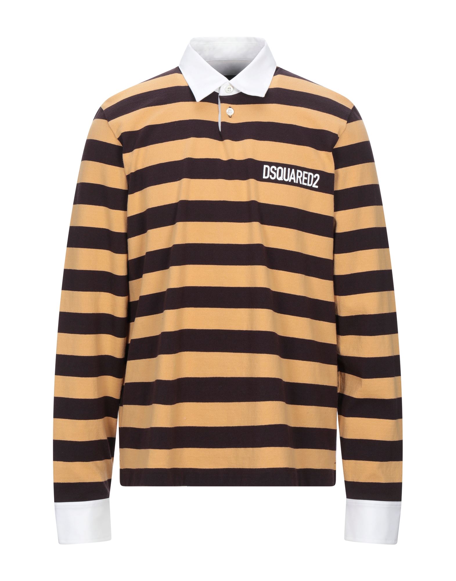 Dsquared2 Polo Shirts In Ocher