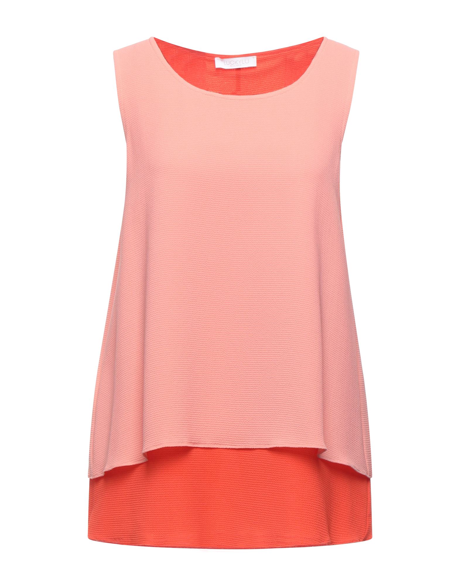 Tops In Salmon Pink