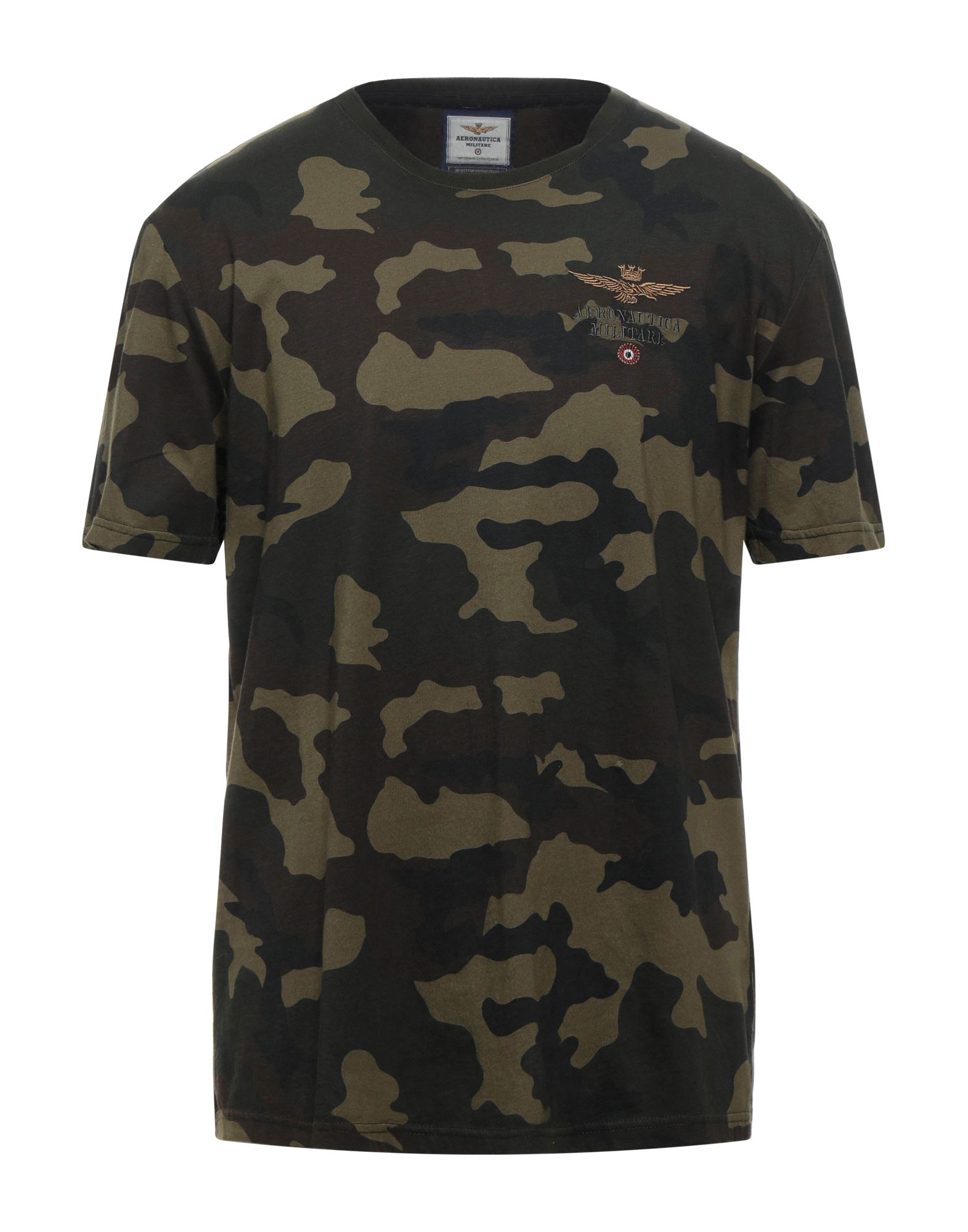 Aeronautica Militare T-shirts In Military Green