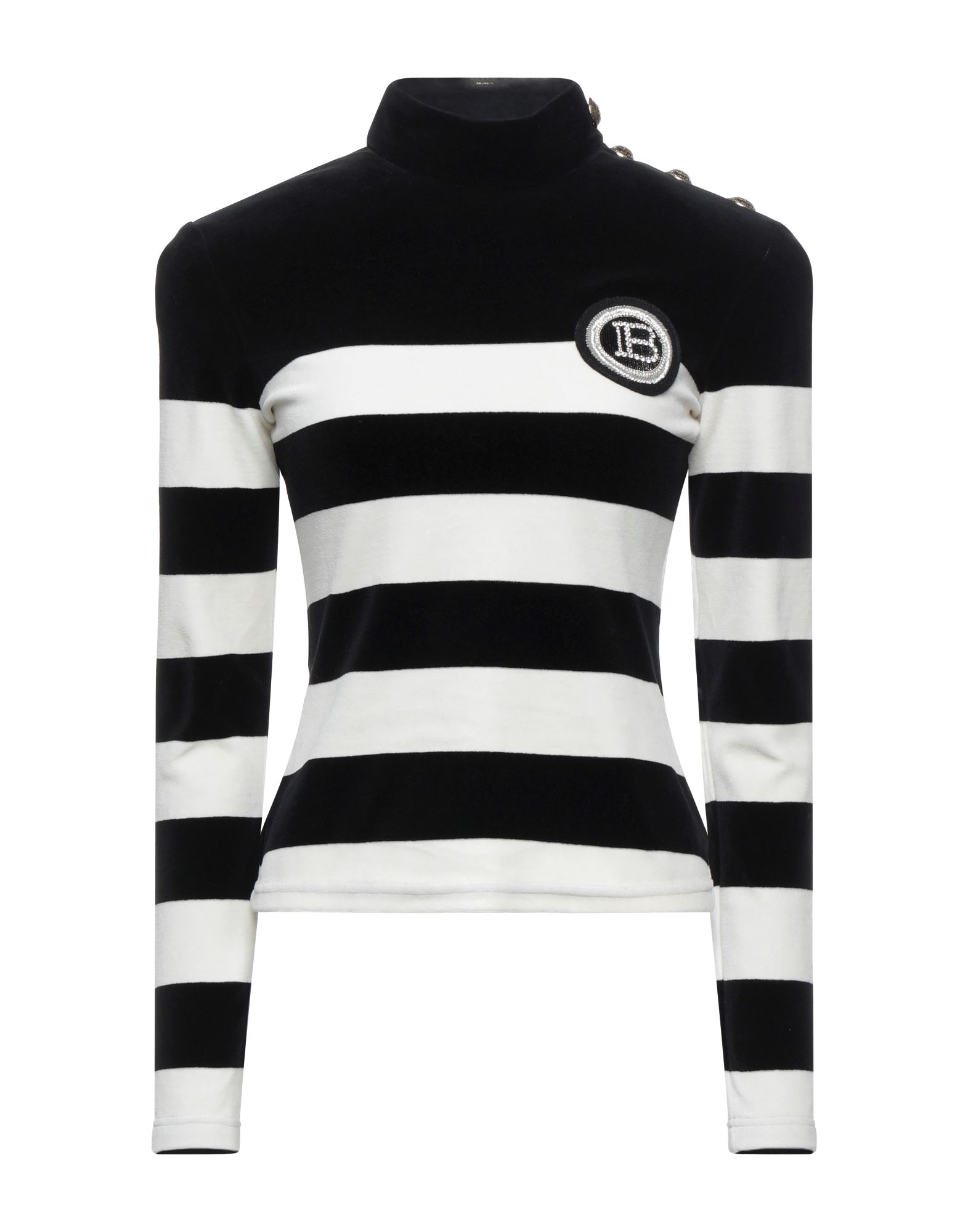 Balmain Sweatshirts In Black