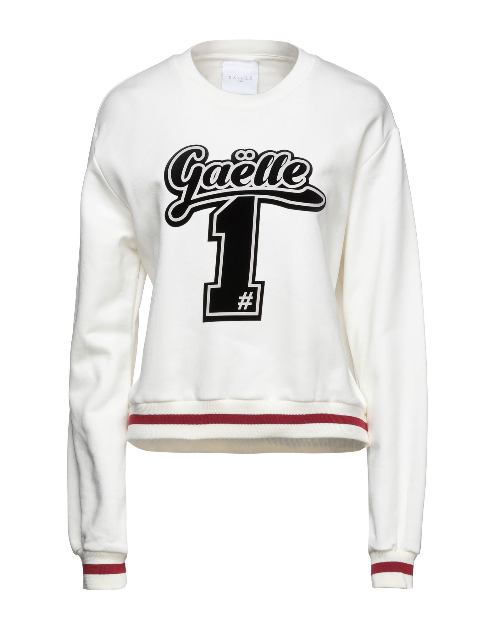 Gaelle Paris Sweatshirts In Ivory