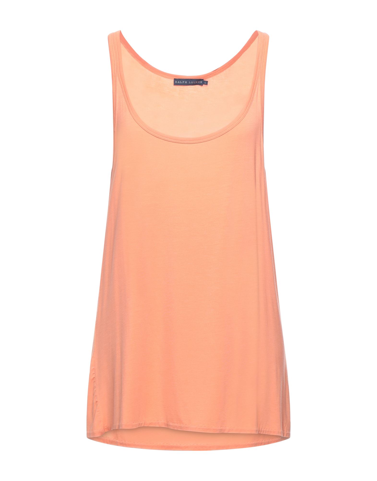 Polo Ralph Lauren Tank Tops In Apricot