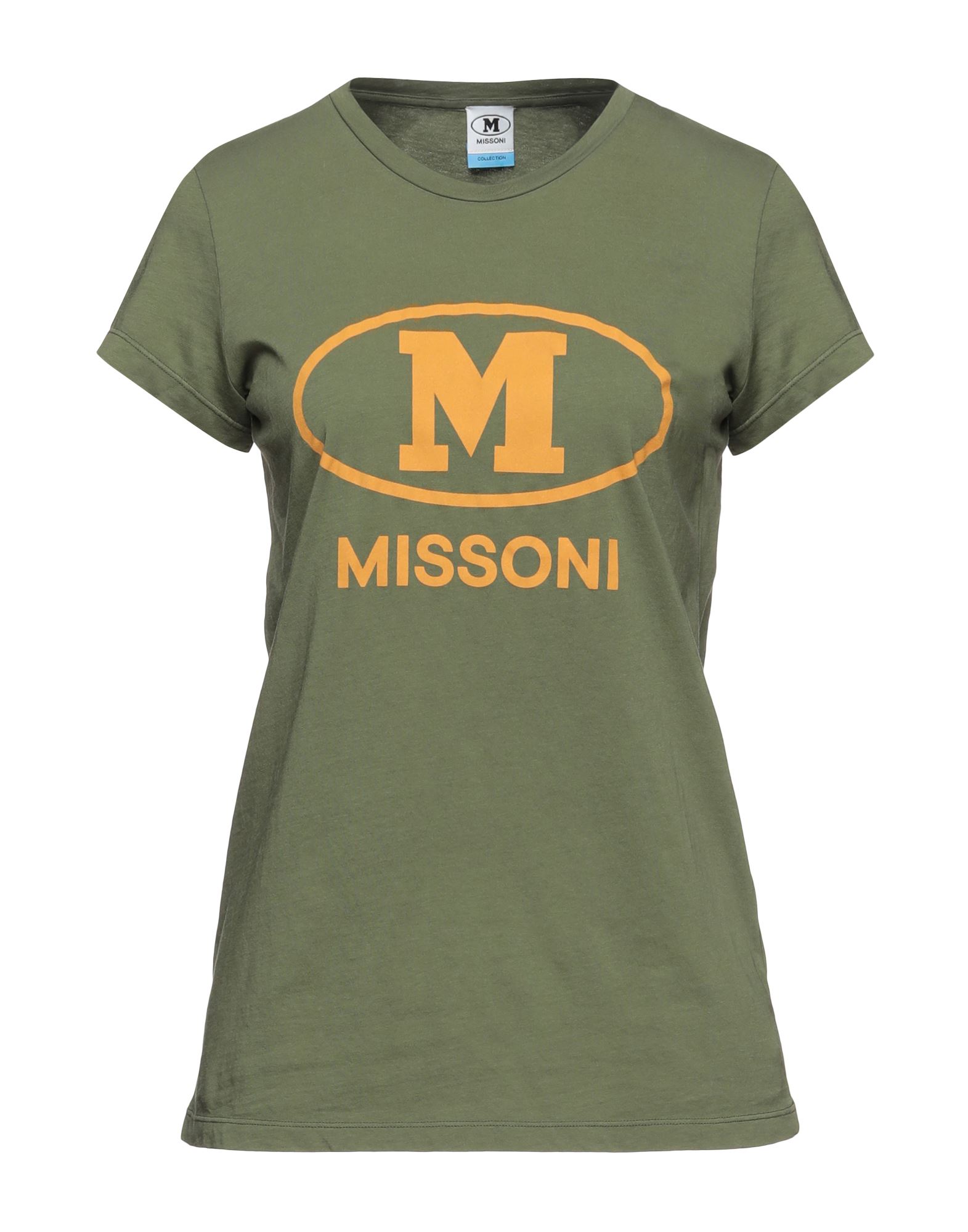 M Missoni T-shirts In Military Green