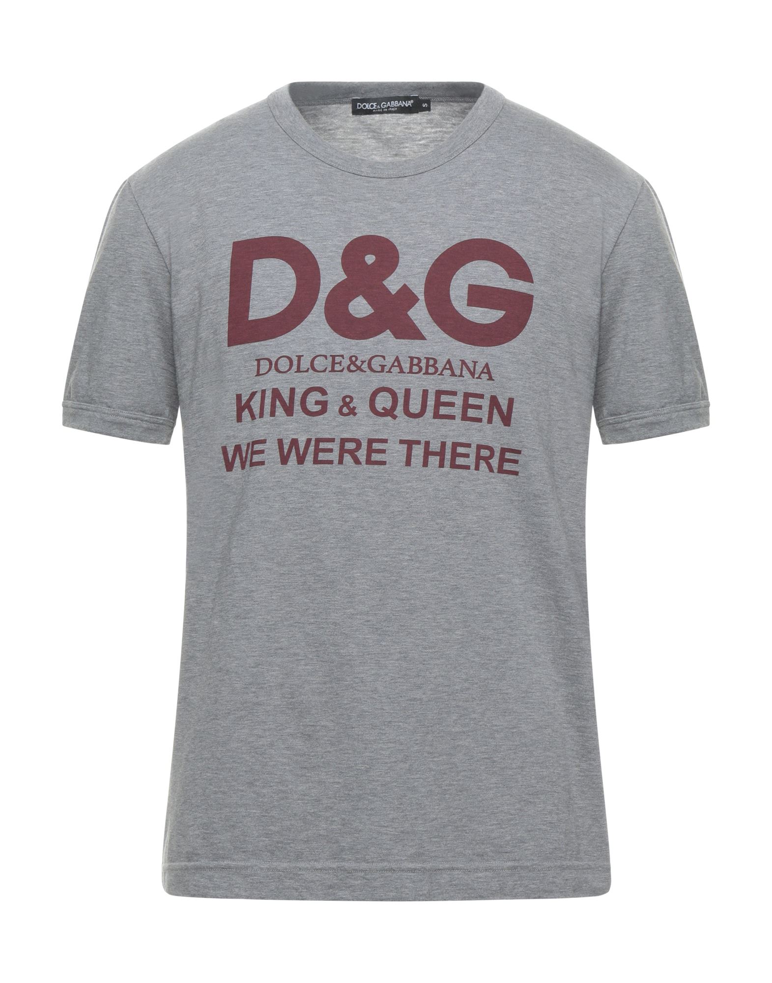 Dolce & Gabbana T-shirts In Grey