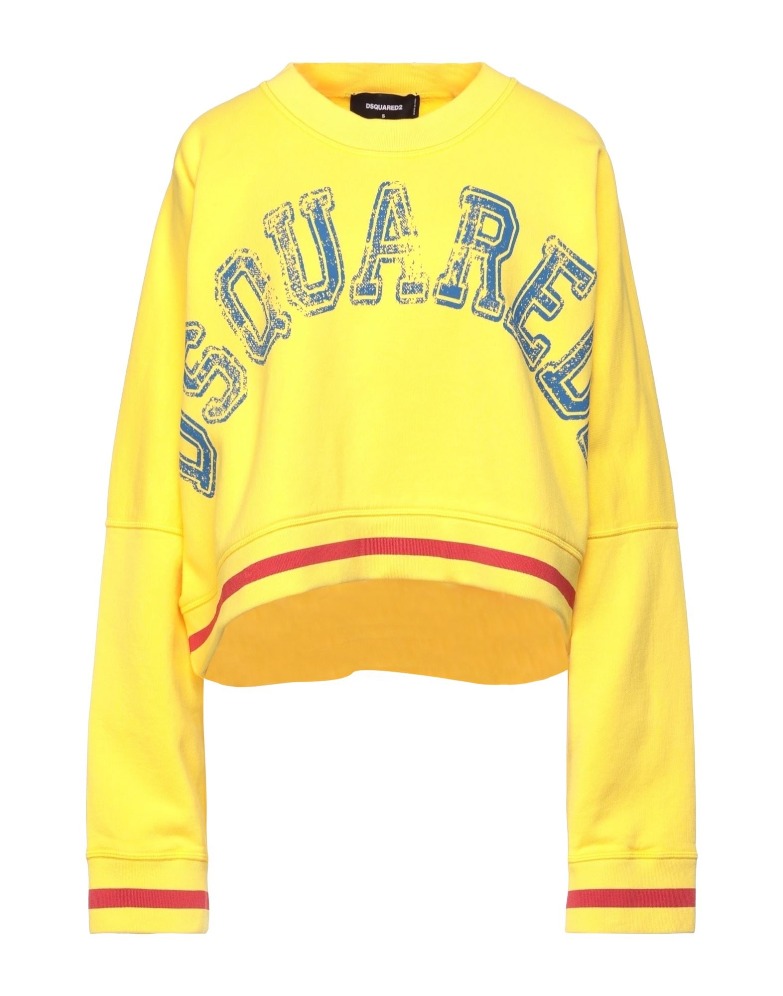 Dsquared2 Sweatshirts In Yellow