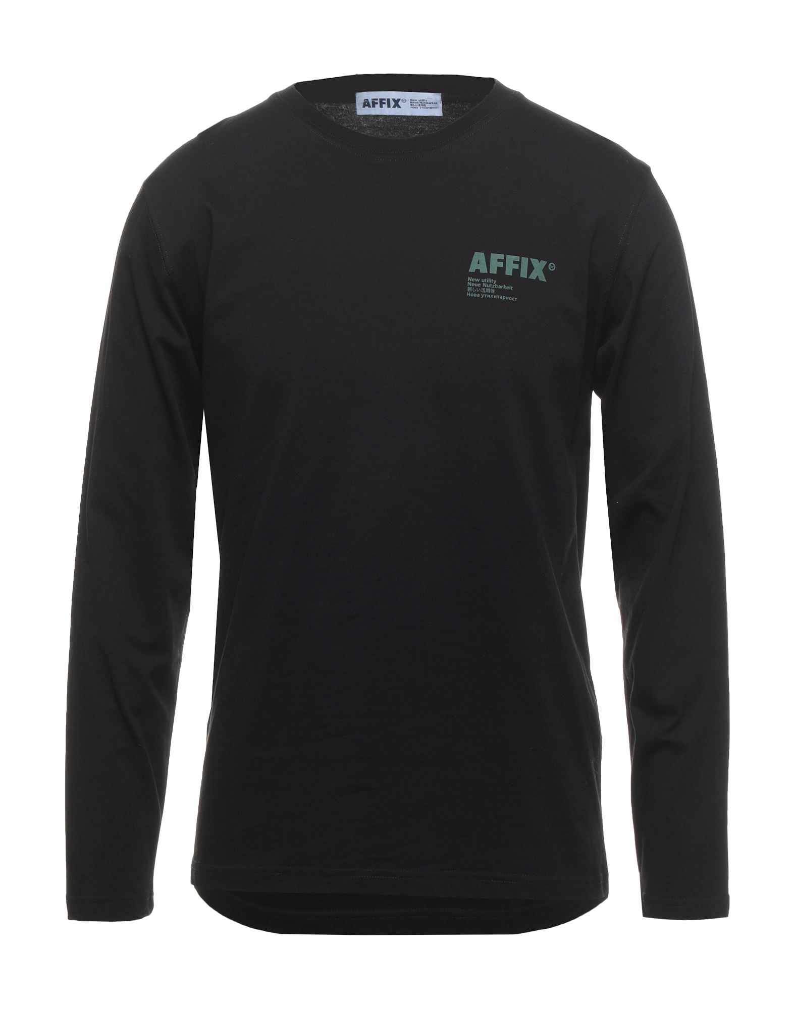 Affix T-shirts In Black