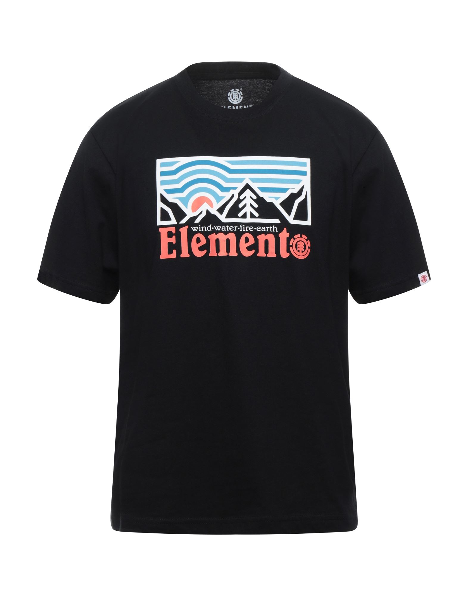 Element T-shirts In Black