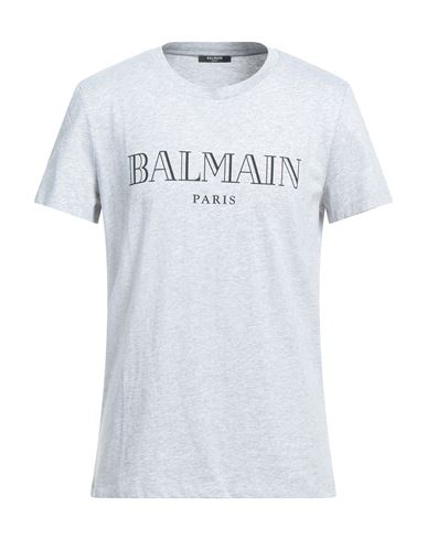 Balmain Man T-shirt Light Grey Size Xs Cotton | ModeSens