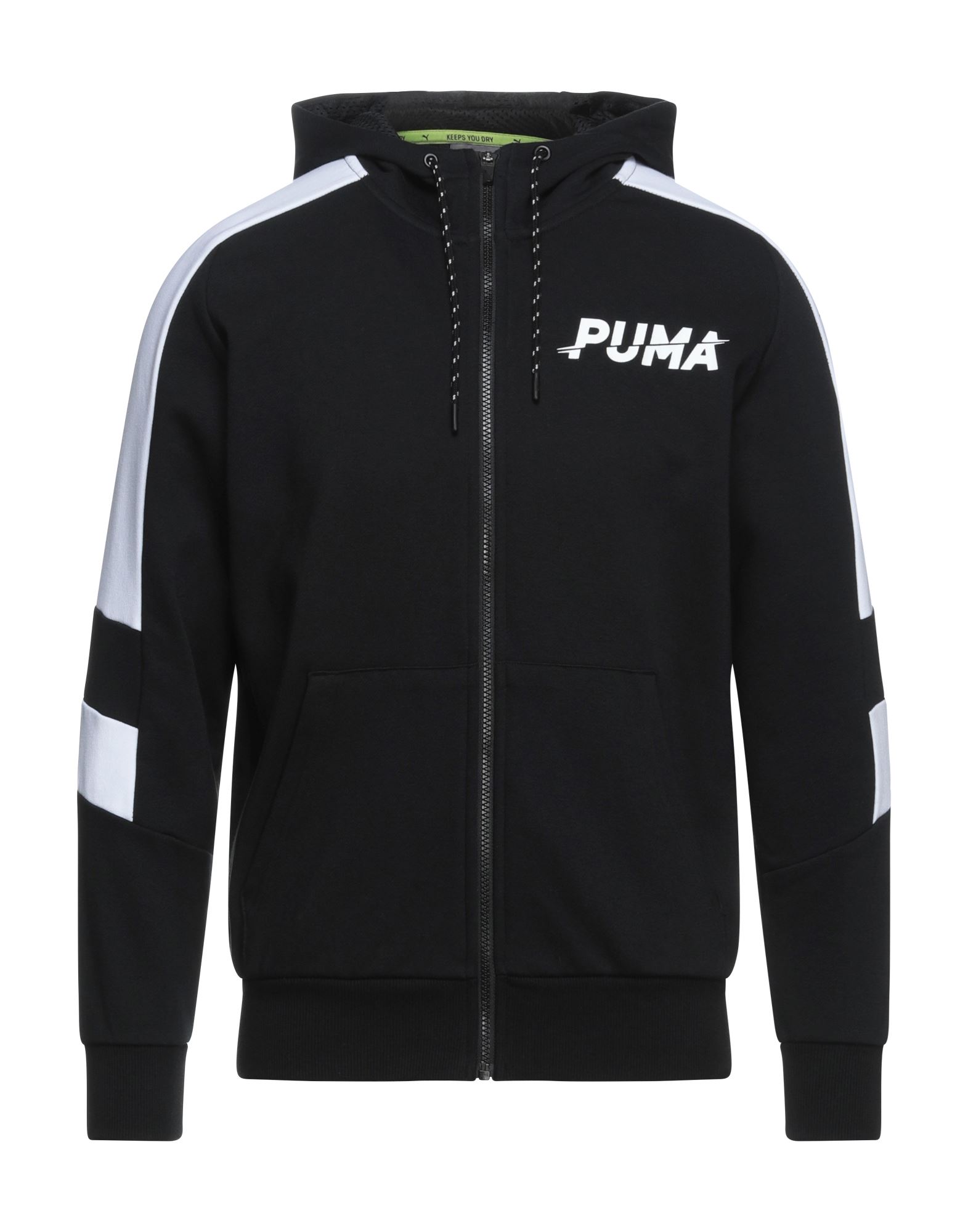 《セール開催中》PUMA メンズ スウェットシャツ ブラック S コットン 61% / ポリエステル 39% / ポリウレタン