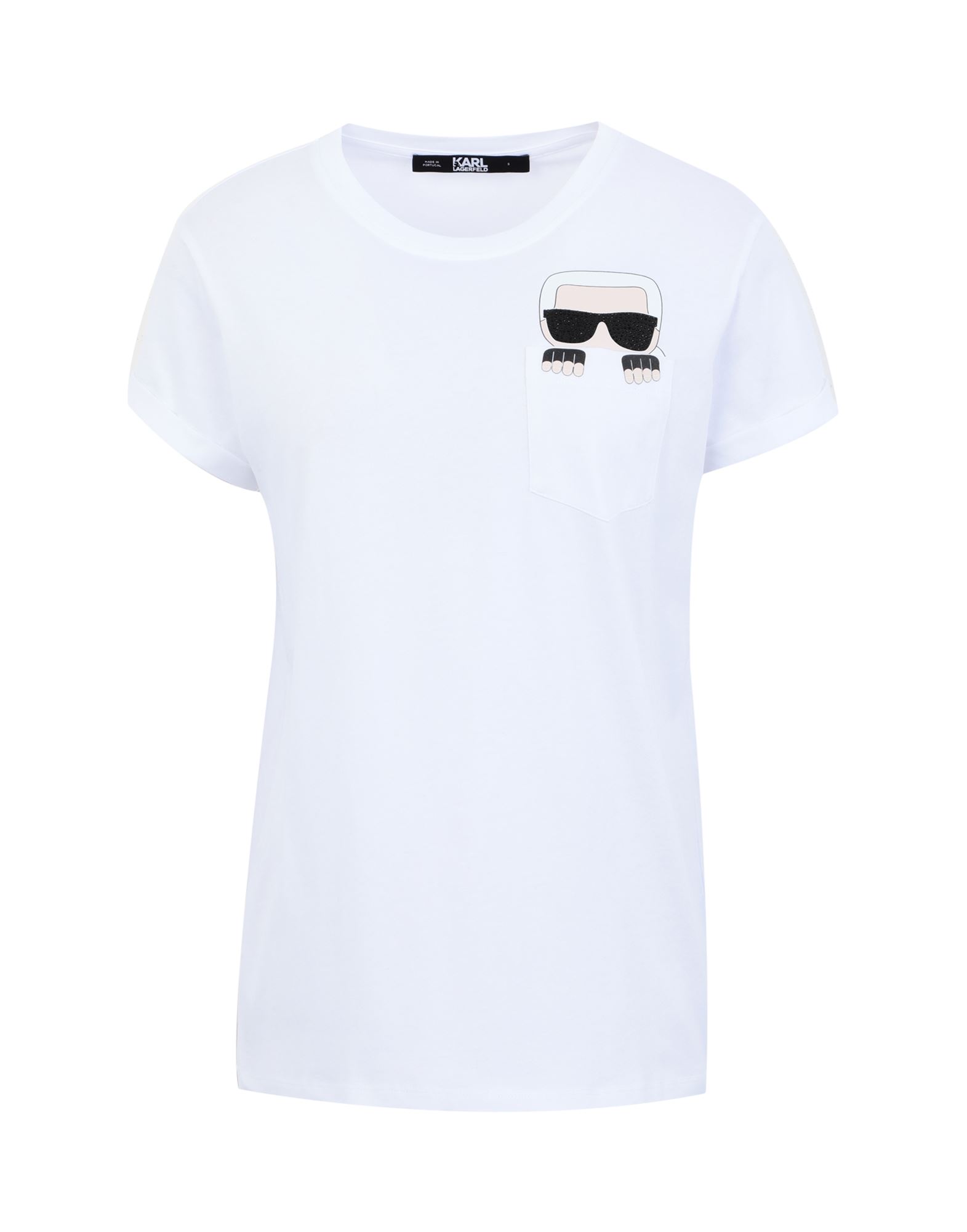 Karl Lagerfeld T-shirts In White