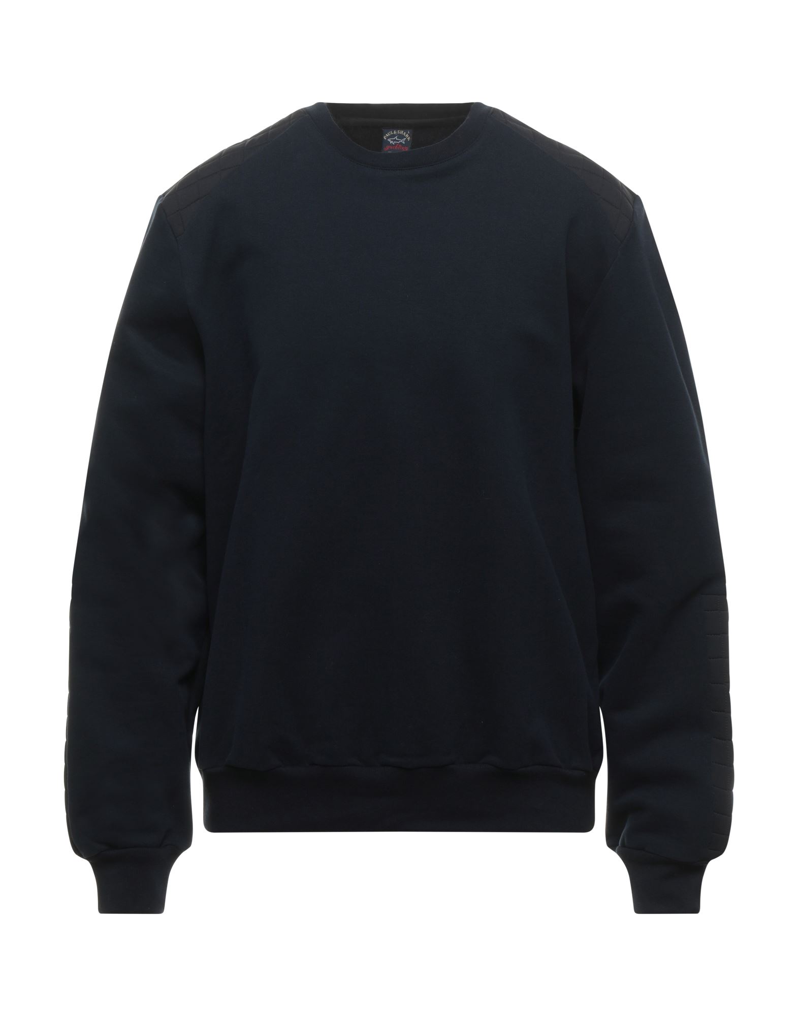 Paul & Shark Logo-patch Organic Cotton Jumper In Dark Blue