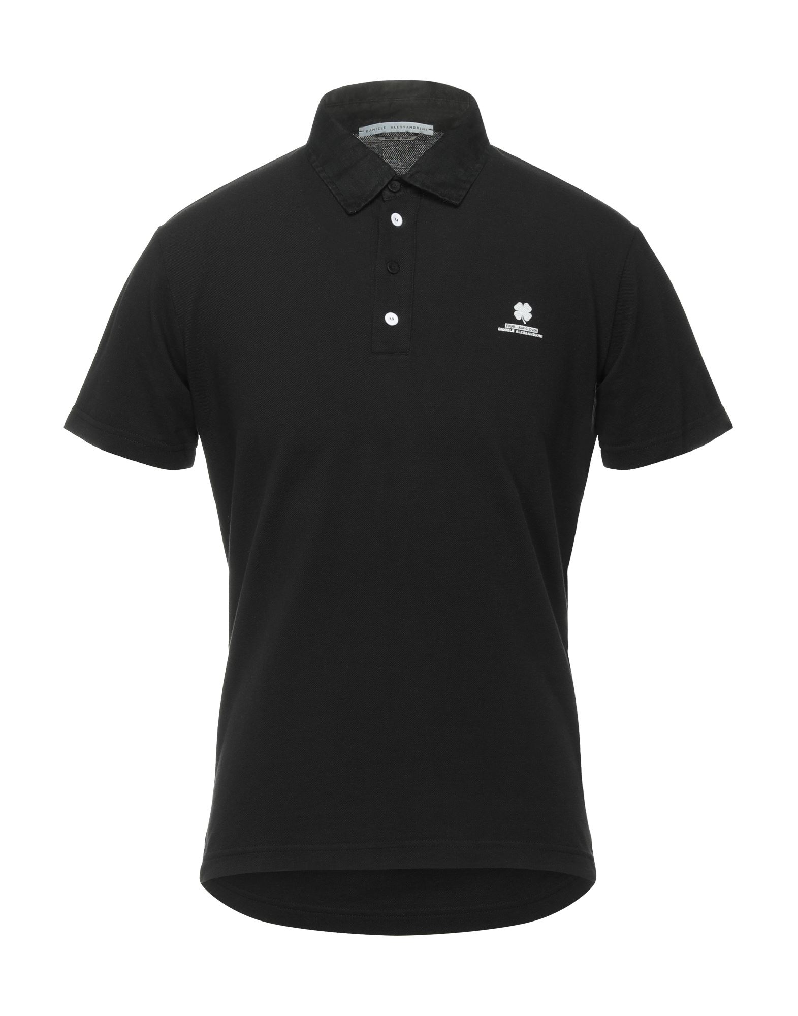 Daniele Alessandrini Polo Shirts In Black