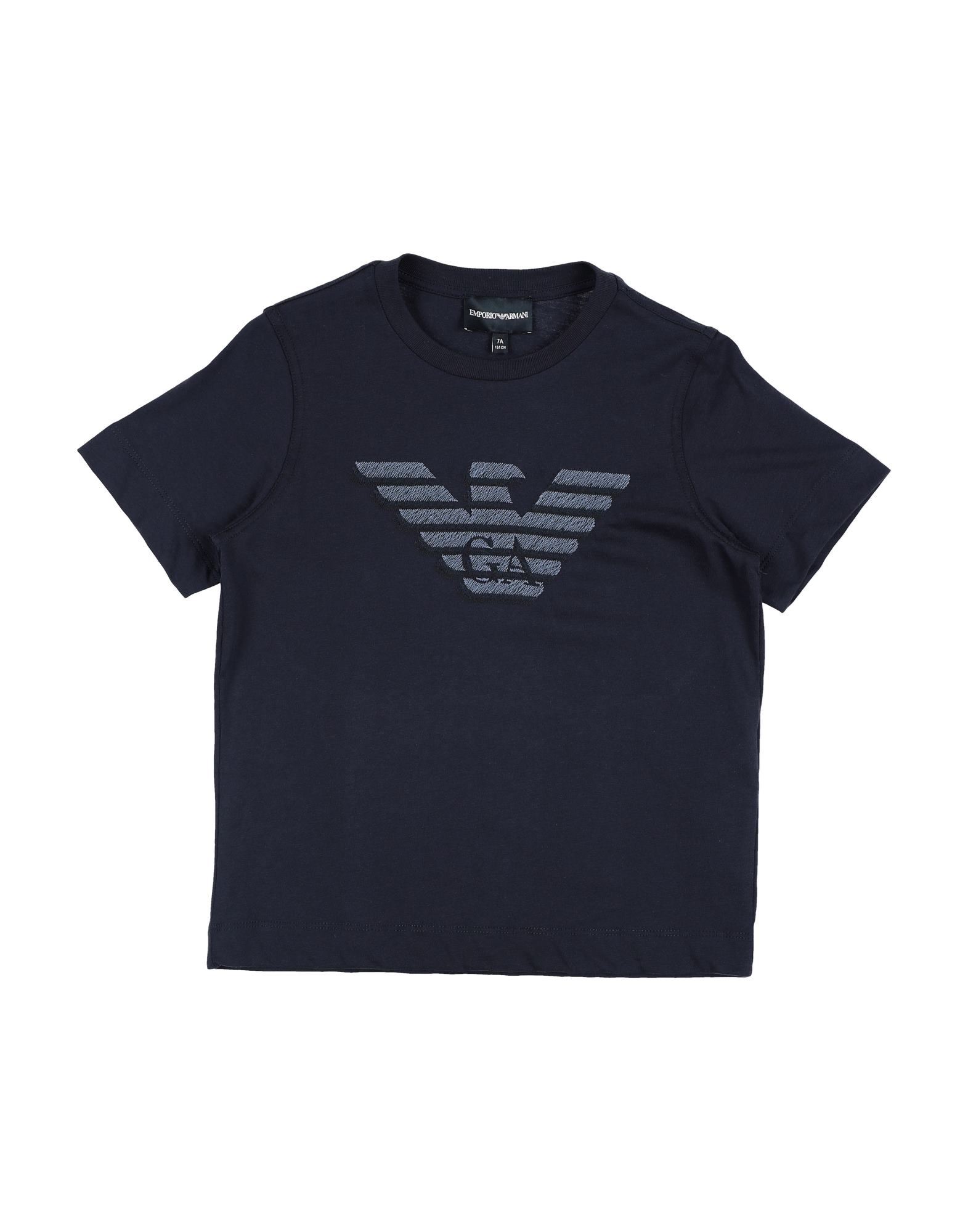 Emporio Armani T-shirts In Blue