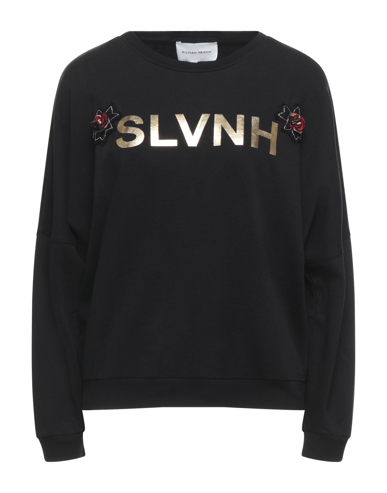 Silvian Heach Sweatshirts In Black