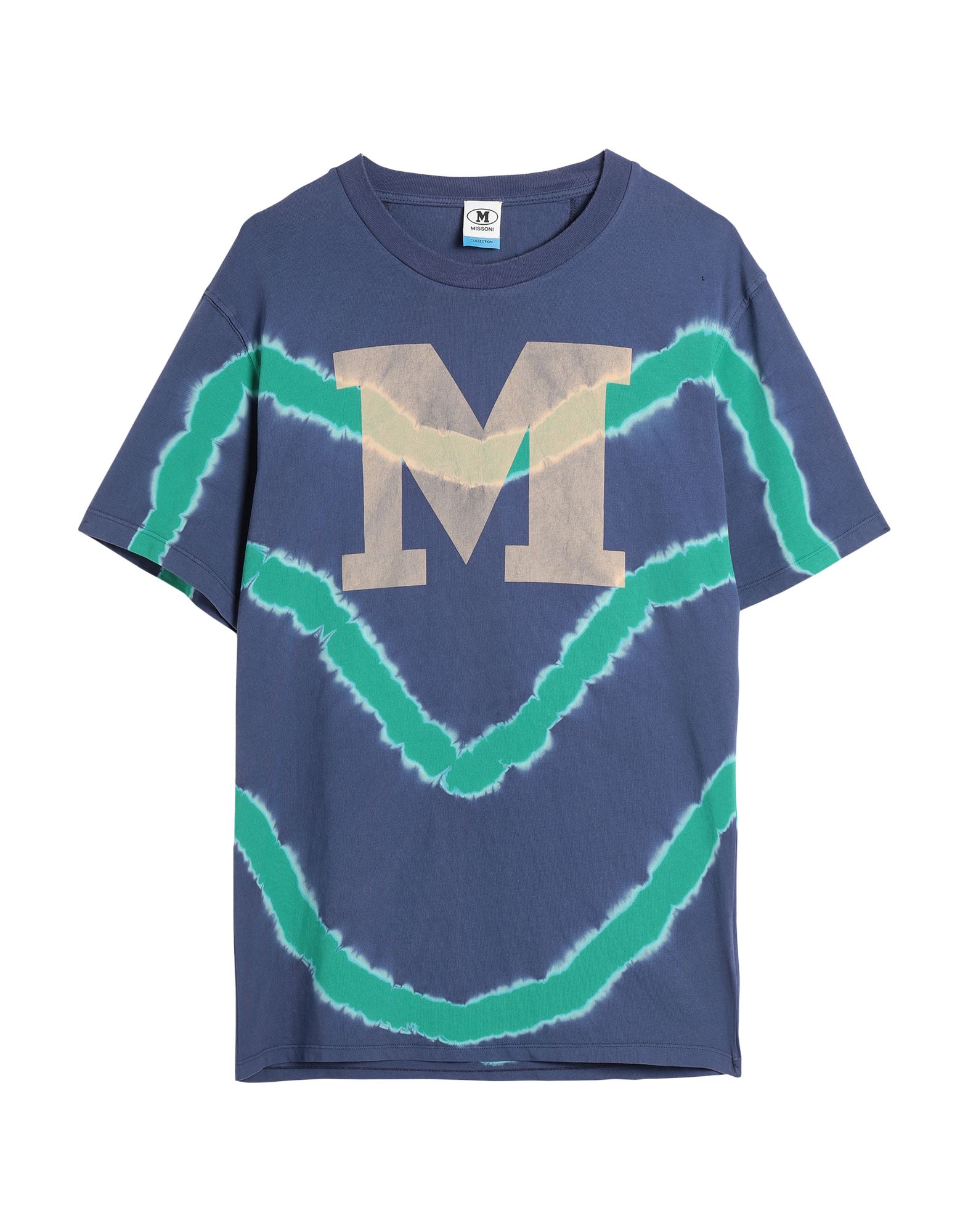 M Missoni T-shirts In Dark Blue