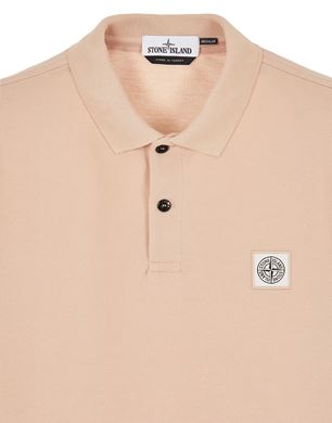 22R39 COTTON PIQU 50 2 COUPE CLASSIQUE Polo Stone Island Homme