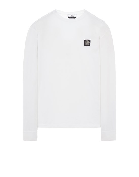Long sleeve t-shirt Man 22713 60/2 COTTON JERSEY_SLIM FIT Front STONE ISLAND