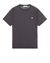 1 of 4 - Short sleeve t-shirt Man 24113 60/2 COTTON JERSEY _SLIM FIT Front STONE ISLAND