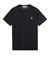 1 of 4 - Short sleeve t-shirt Man 24113 60/2 COTTON JERSEY _SLIM FIT Front STONE ISLAND