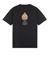 2 sur 4 - T-shirt manches courtes Homme 2NS91 COTTON JERSEY,'ARCHIVIO' PRINT_COUPE AJUSTÉE Back STONE ISLAND