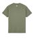 2 of 4 - Short sleeve t-shirt Man 2NS81 COTTON JERSEY, 'MOSAIC FOUR' PRINT, GARMENT DYED_SLIM FIT Back STONE ISLAND
