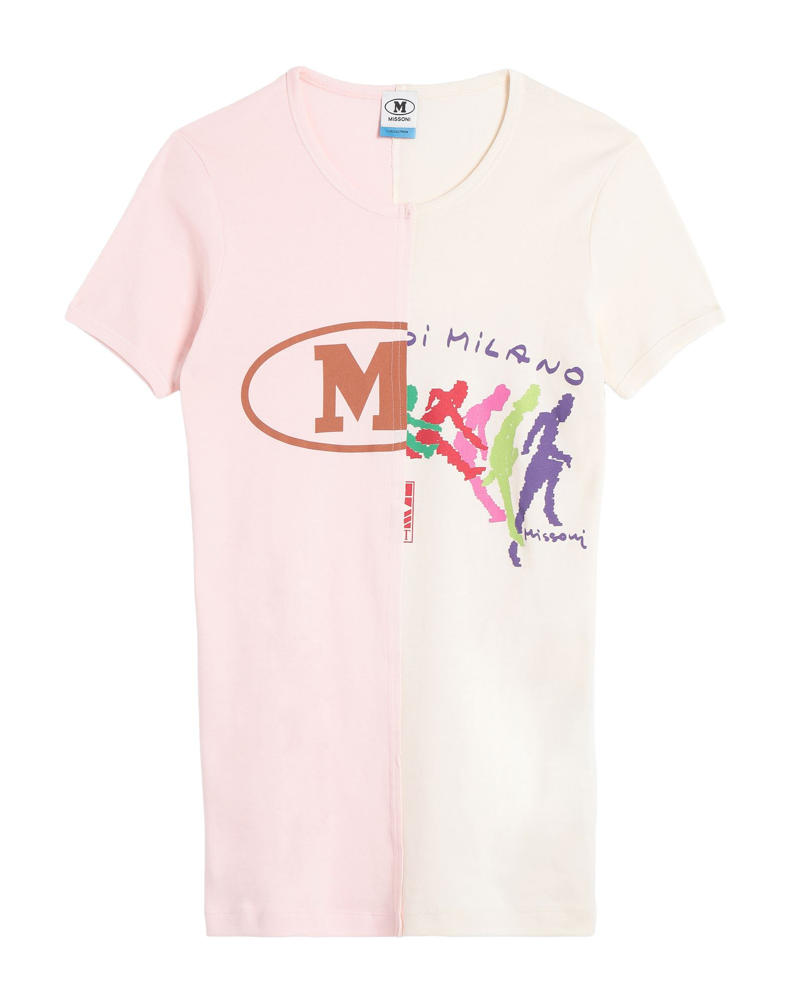 M Missoni T-shirts In Light Pink