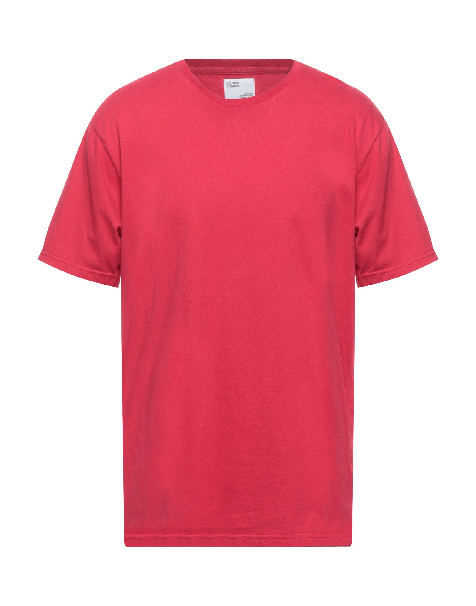 Colorful Standard T-shirts In Red