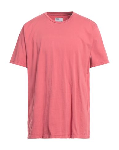 Colorful Standard Oversized Organic T-shirt T-shirt Pink Size M Organic Cotton In Magenta