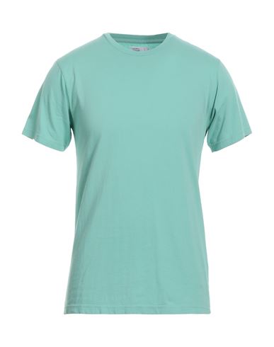 Colorful Standard T-shirts In Sage Green