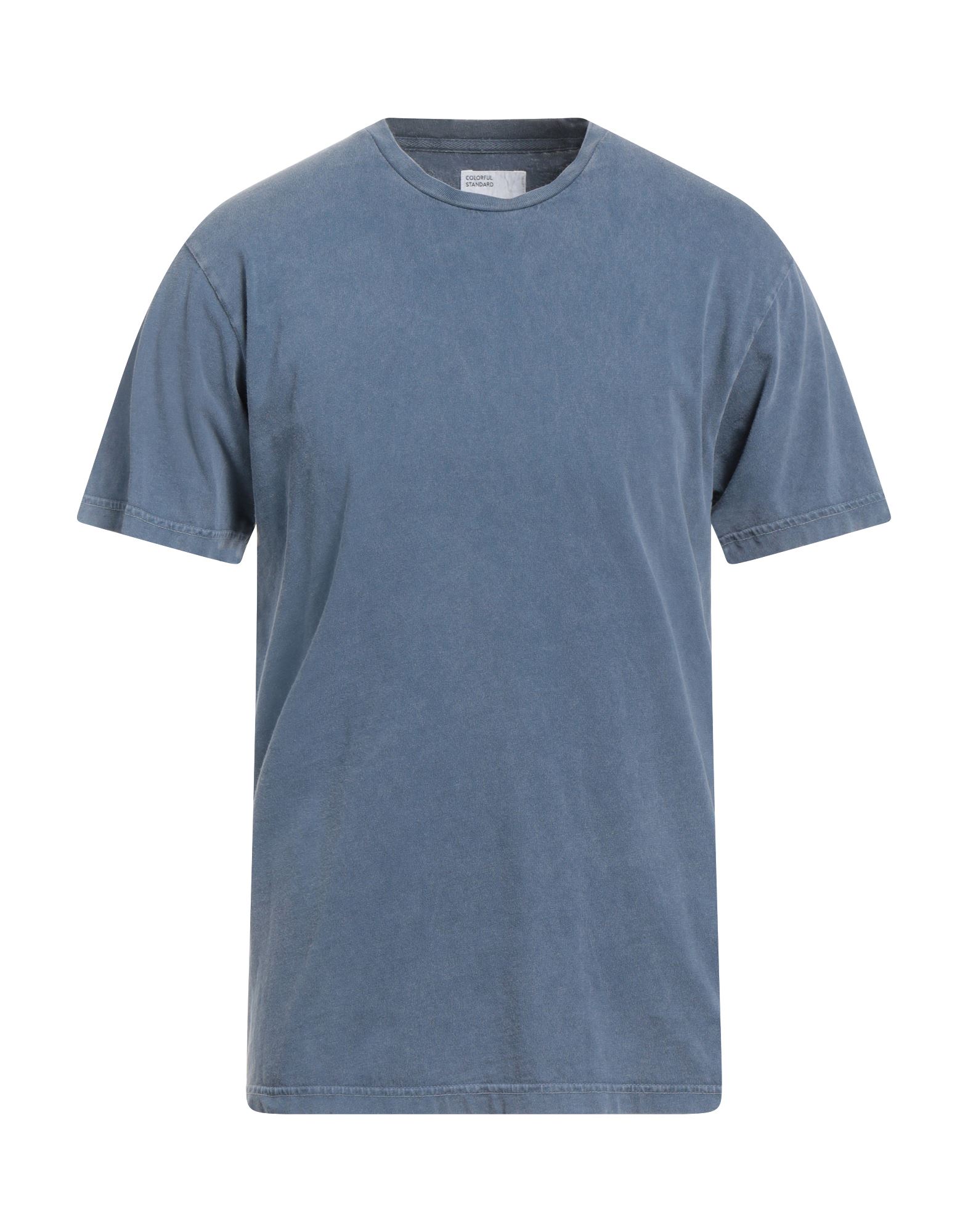 Colorful Standard T-shirts In Slate Blue