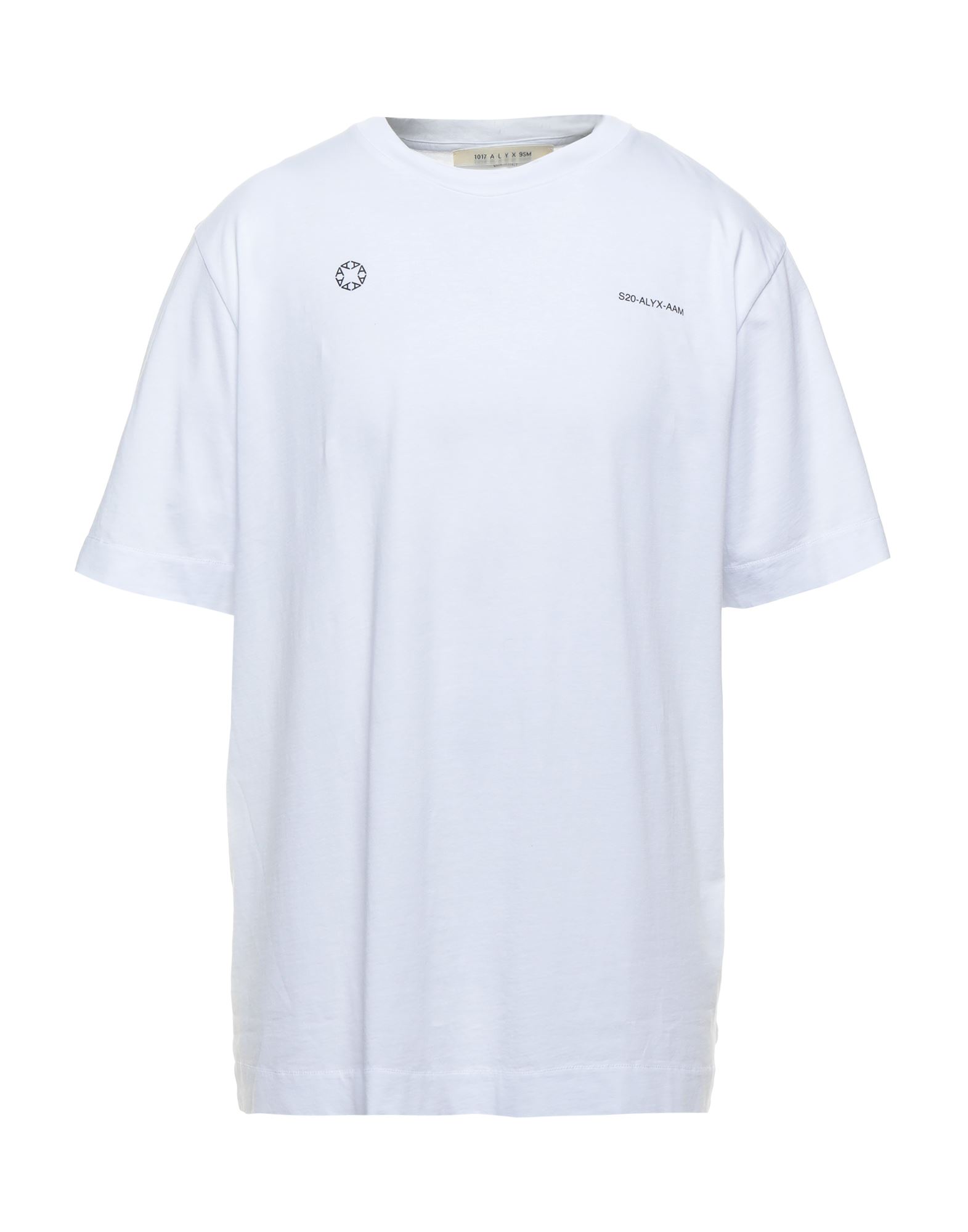 Alyx Oversized Logo-print T-shirt In White