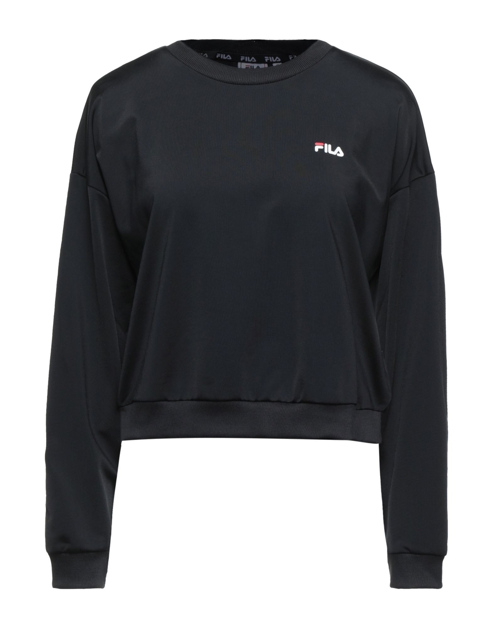 Fila Woman Sweatshirt Black Size M Polyester
