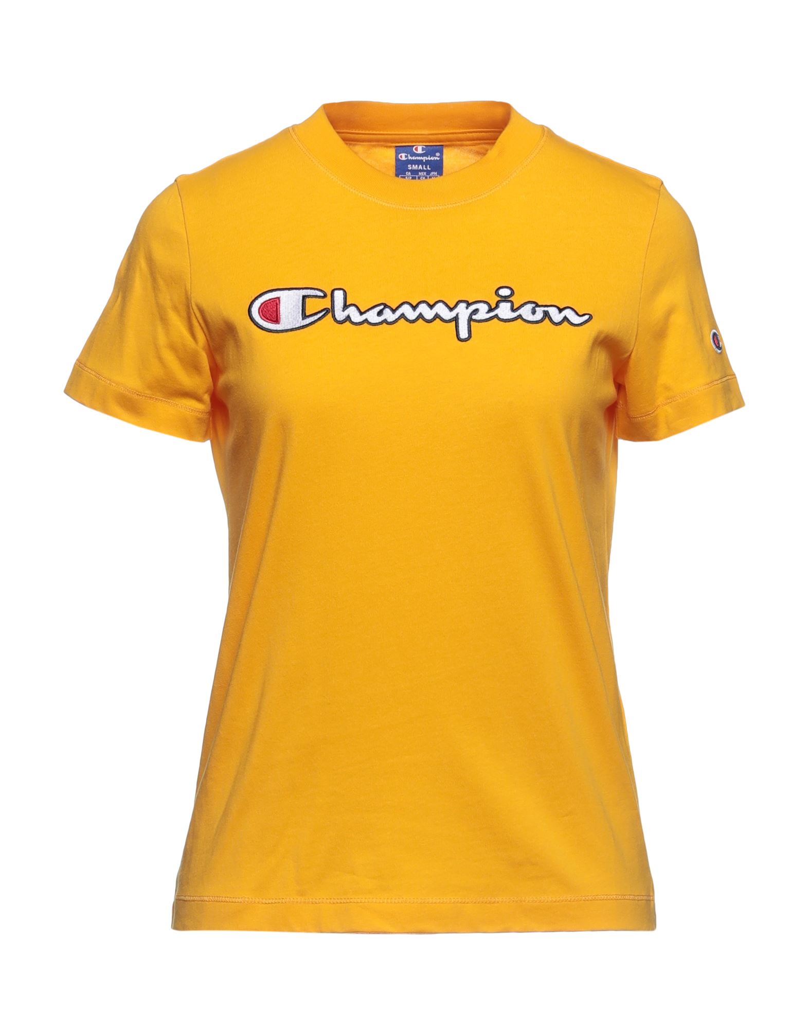 Champion T-shirts In Yellow