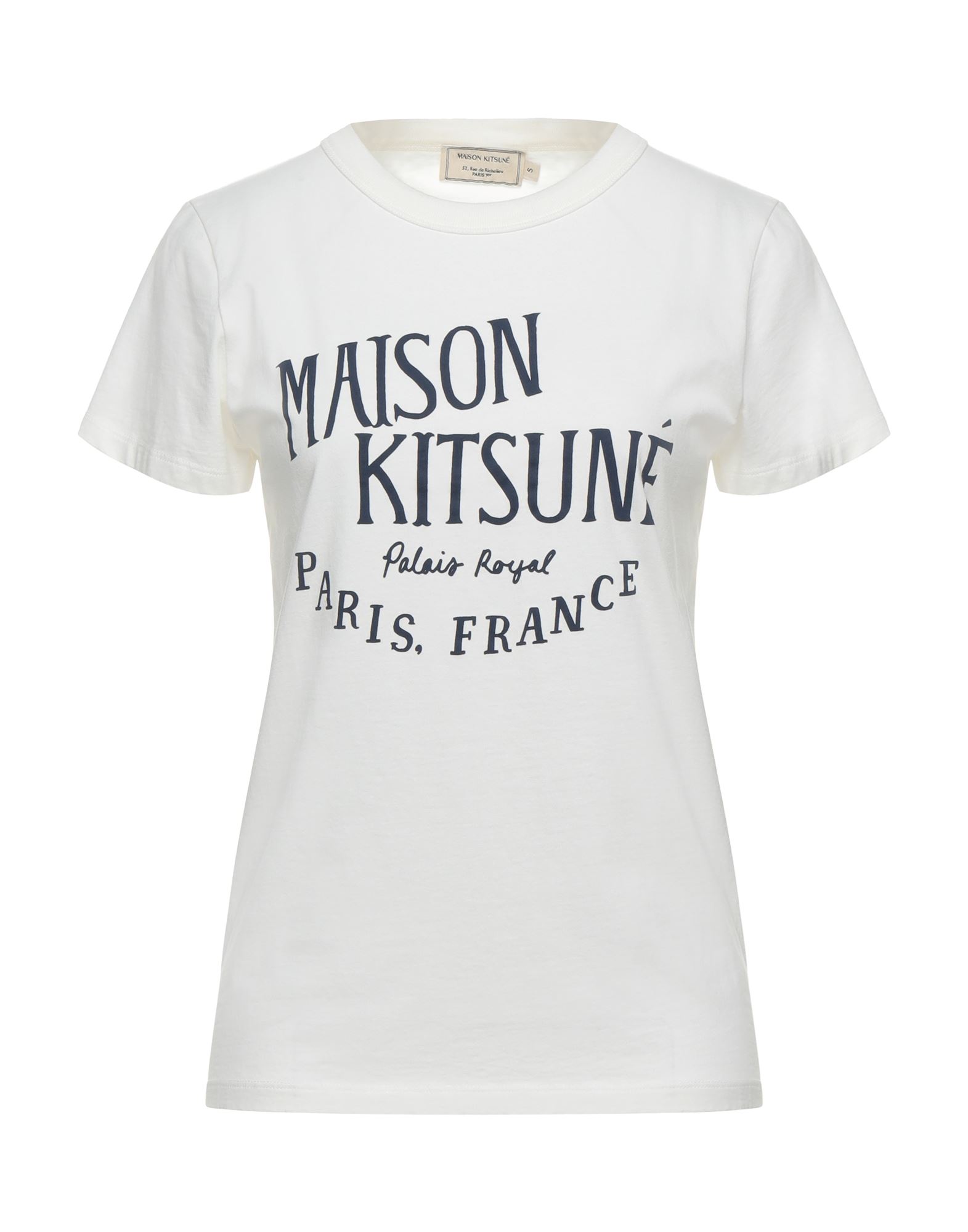 Maison Kitsuné T-shirts In Ivory