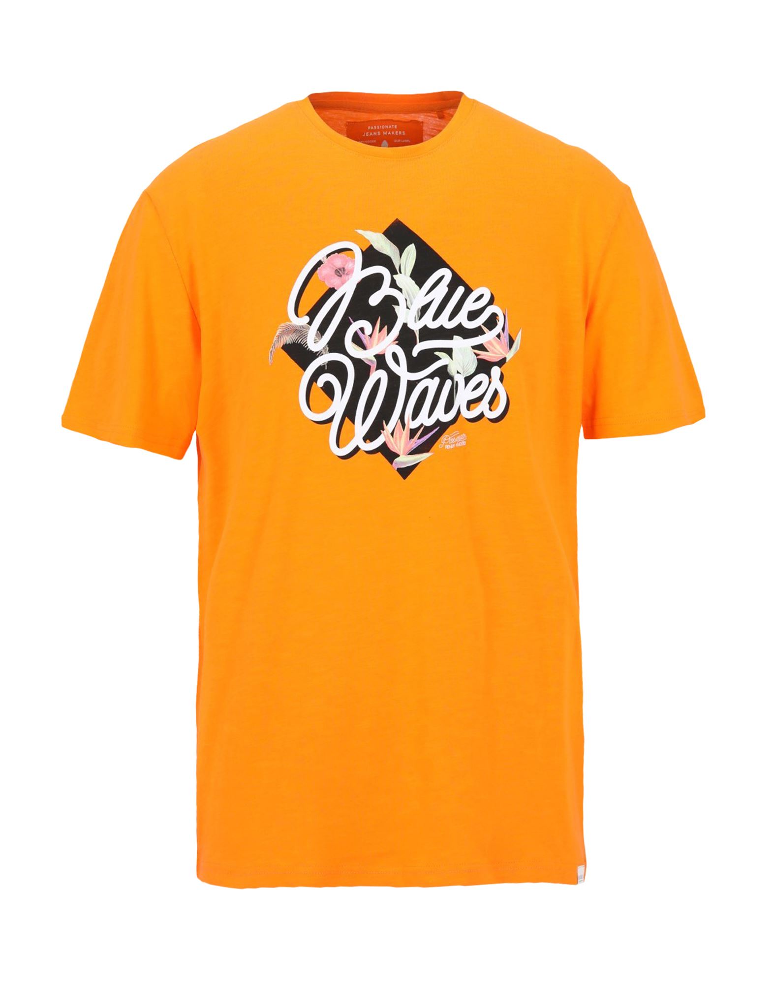 Only & Sons T-shirts In Orange