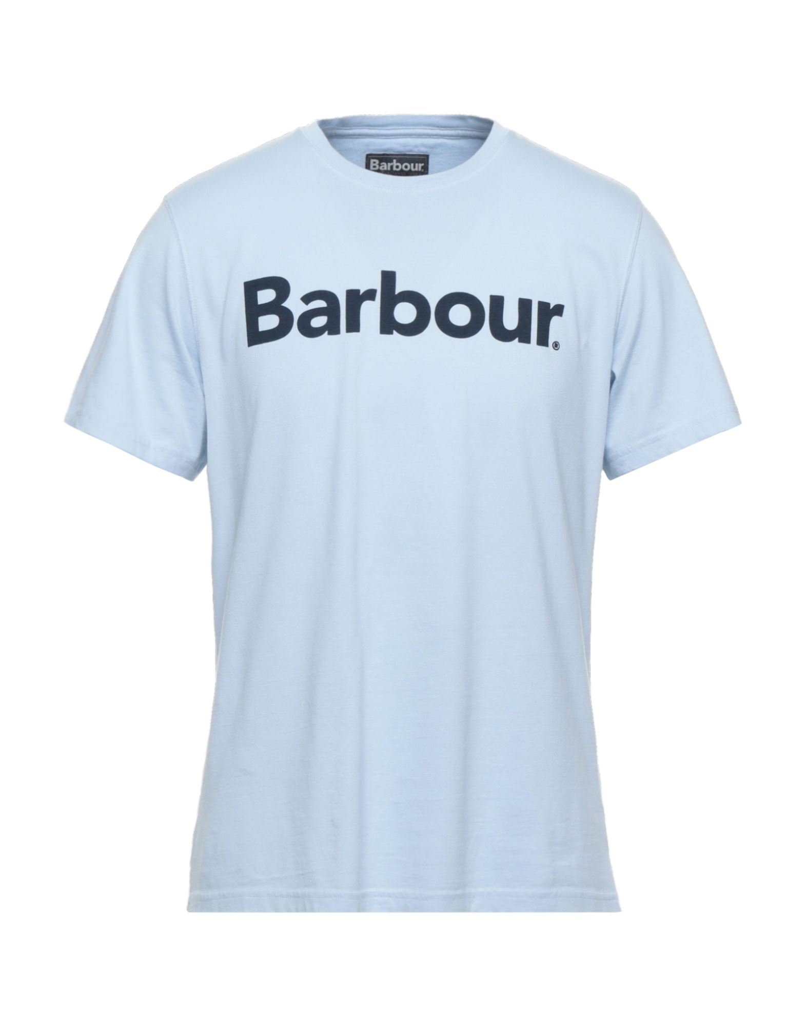 Barbour T-shirts In Sky Blue