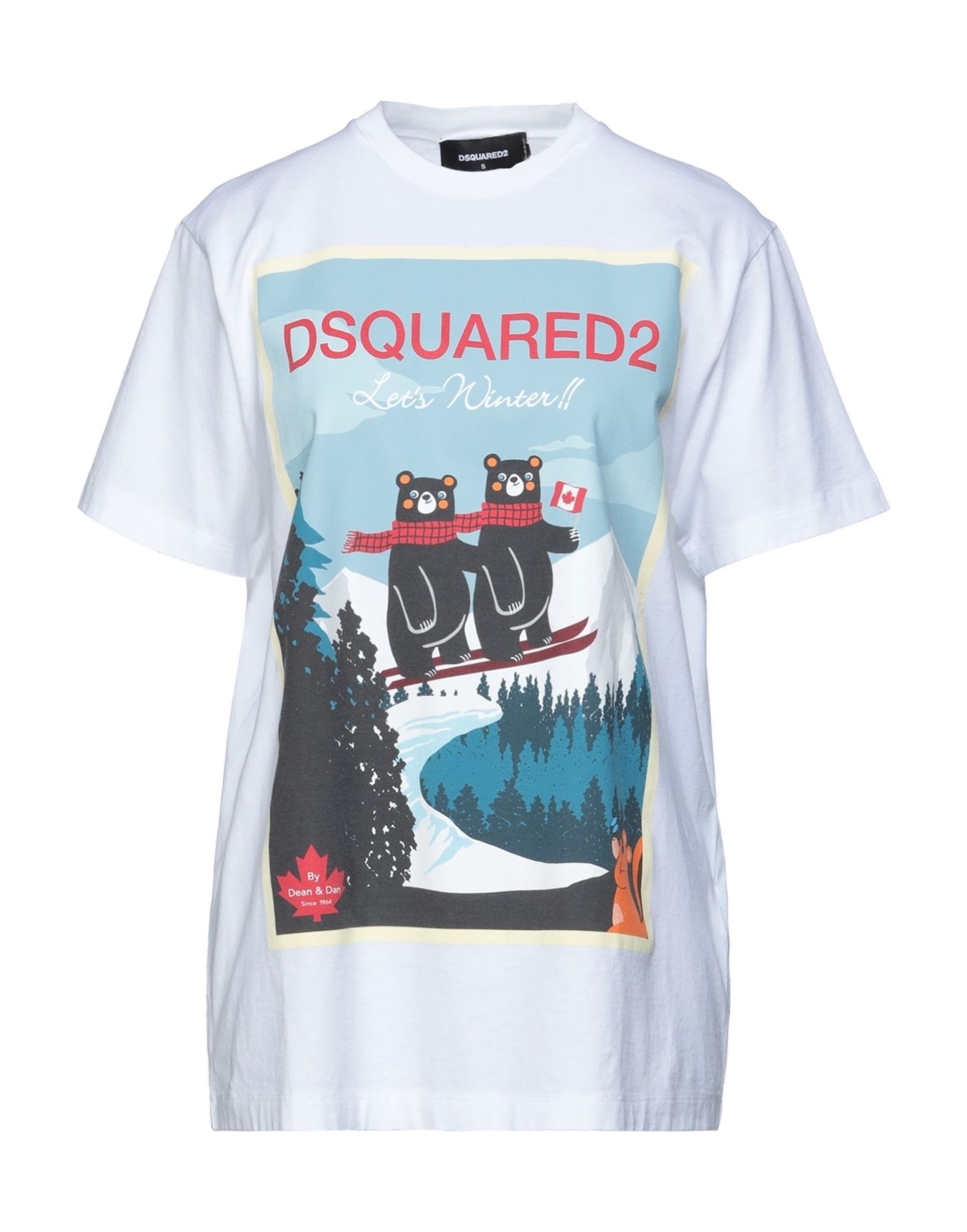 Dsquared2 T-shirts In White