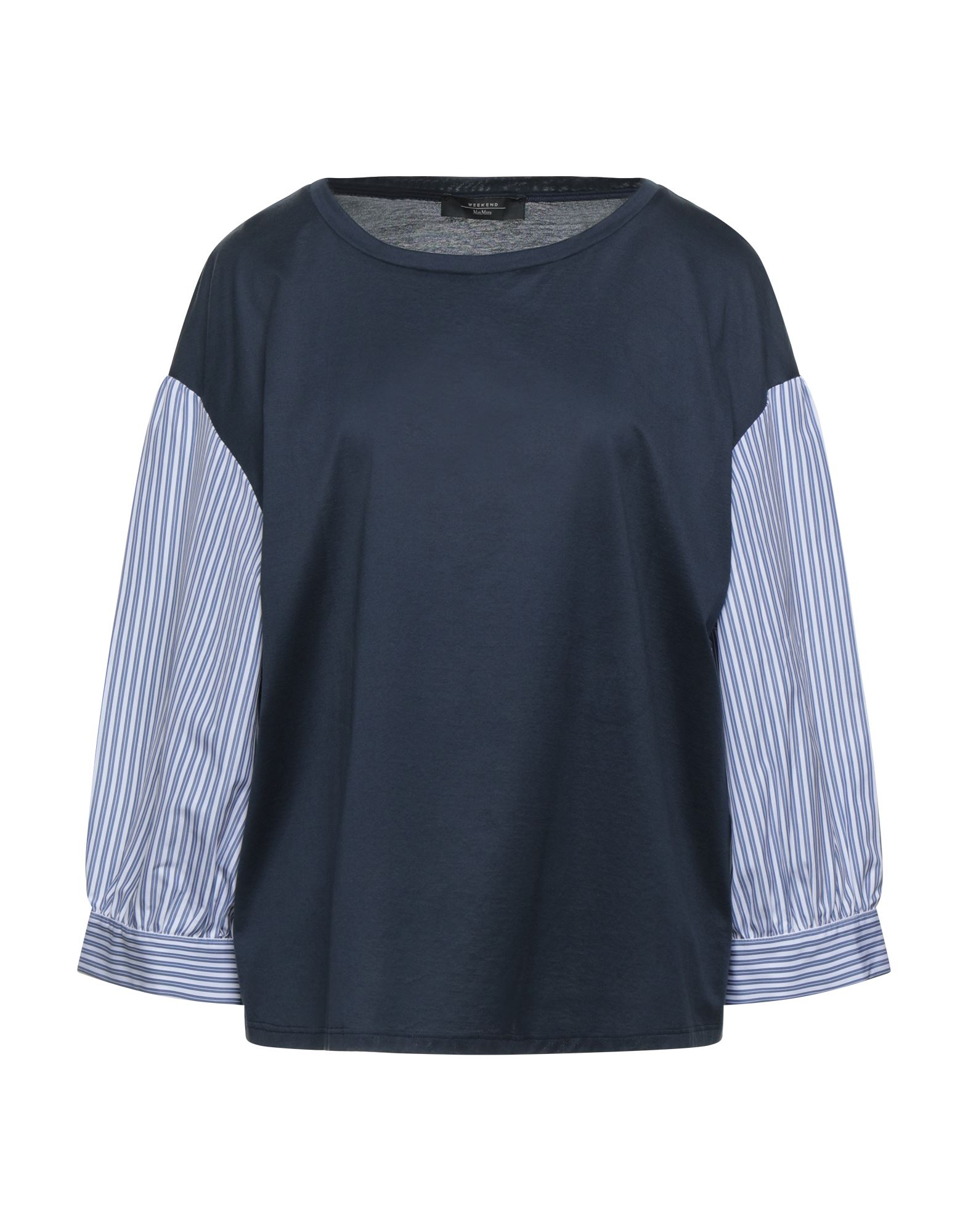 特価商品 Max Weekend マックスマーラ Mara トップス T Shirt Blue Tシャツ レディース Tシャツ カットソー Williamsav Com