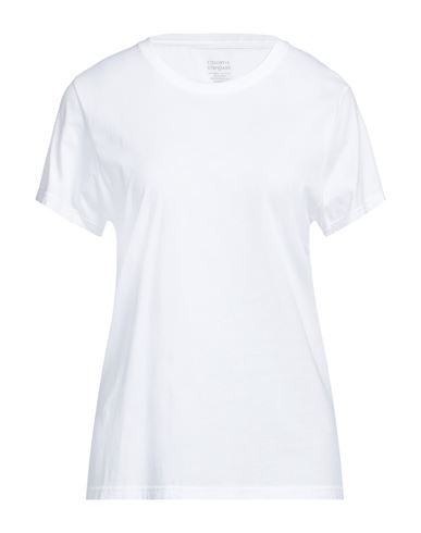Colorful Standard Woman T-shirt White Size L Organic Cotton
