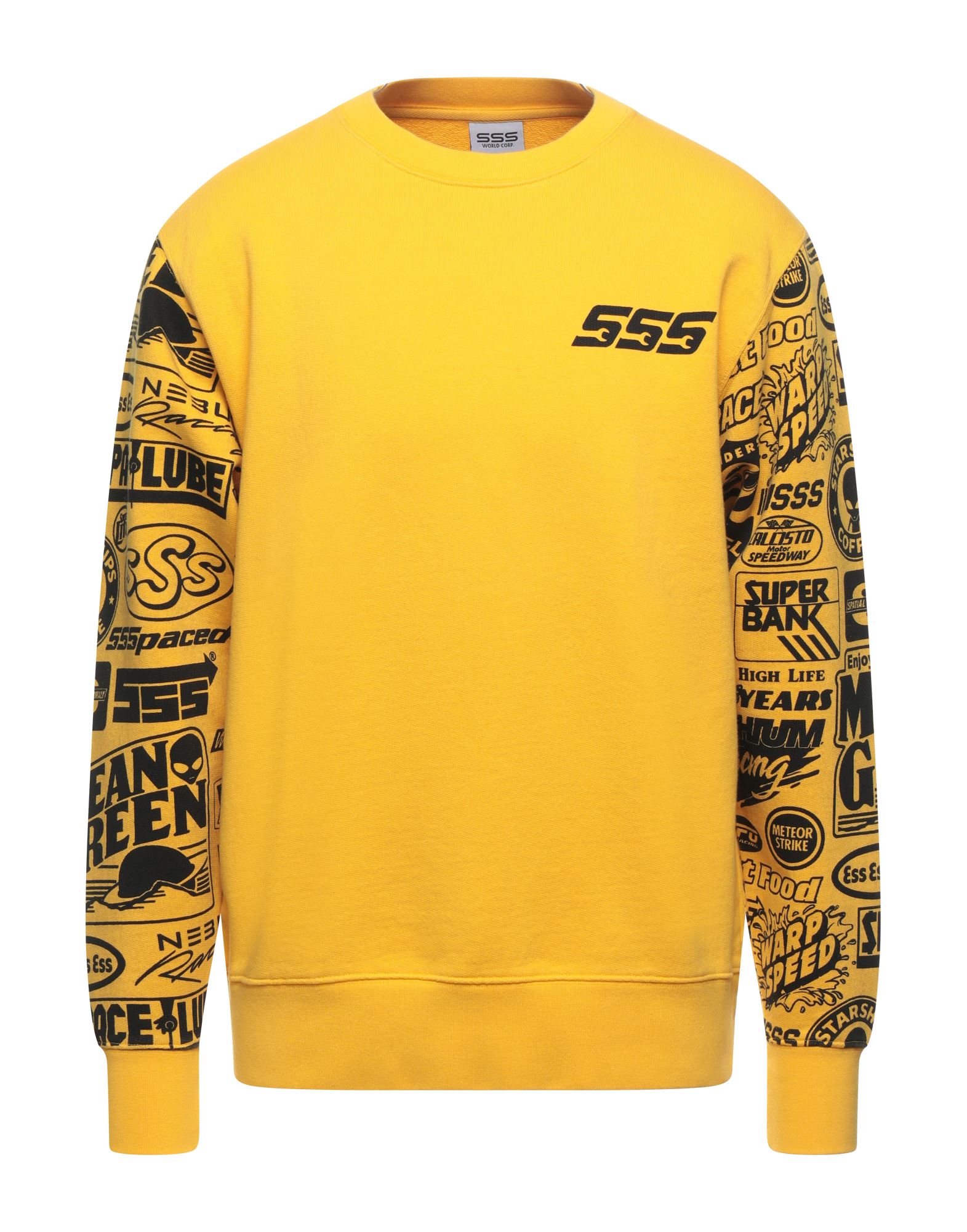 Sss World Corp Sweatshirts In Yellow
