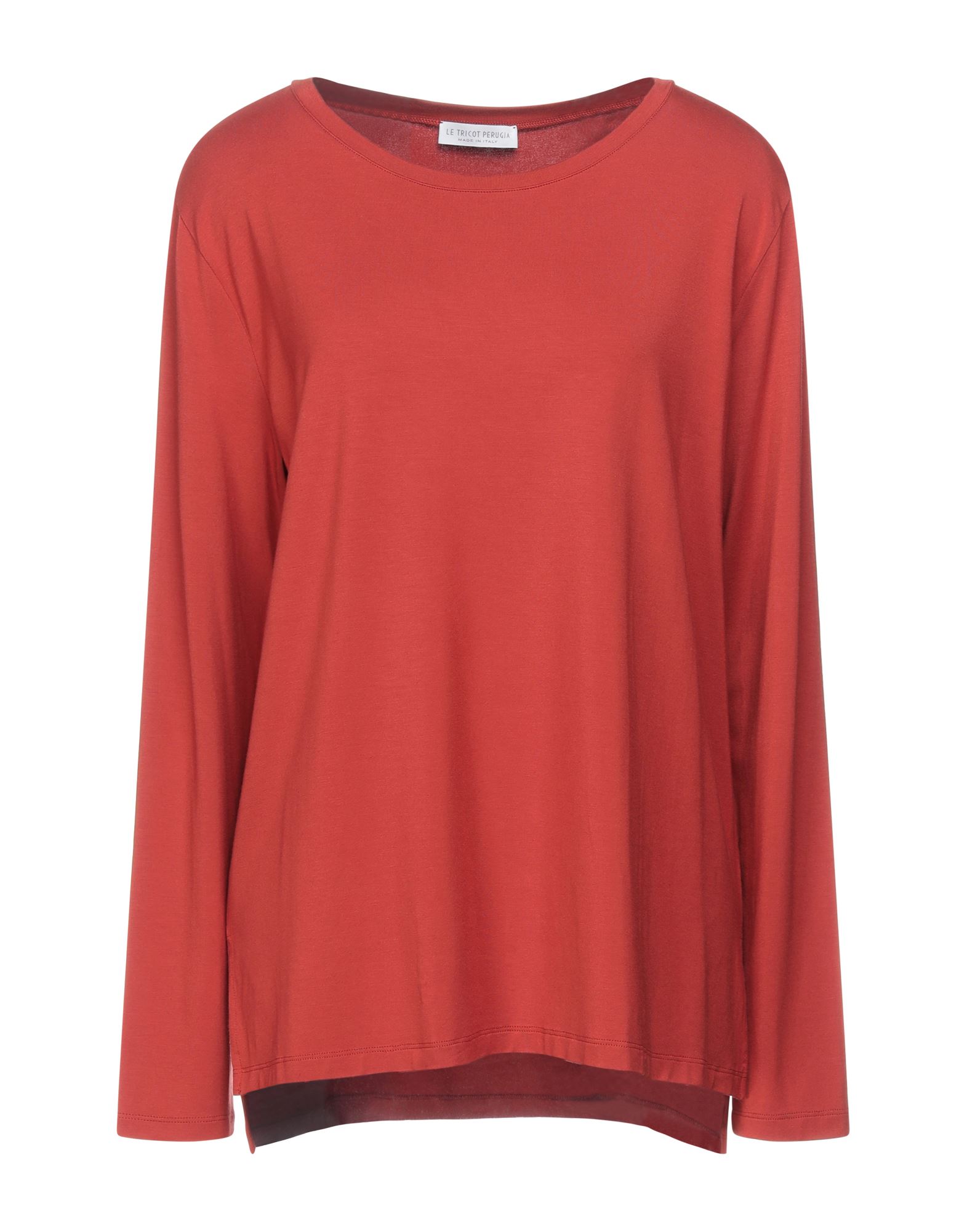 Le Tricot Perugia T-shirts In Rust