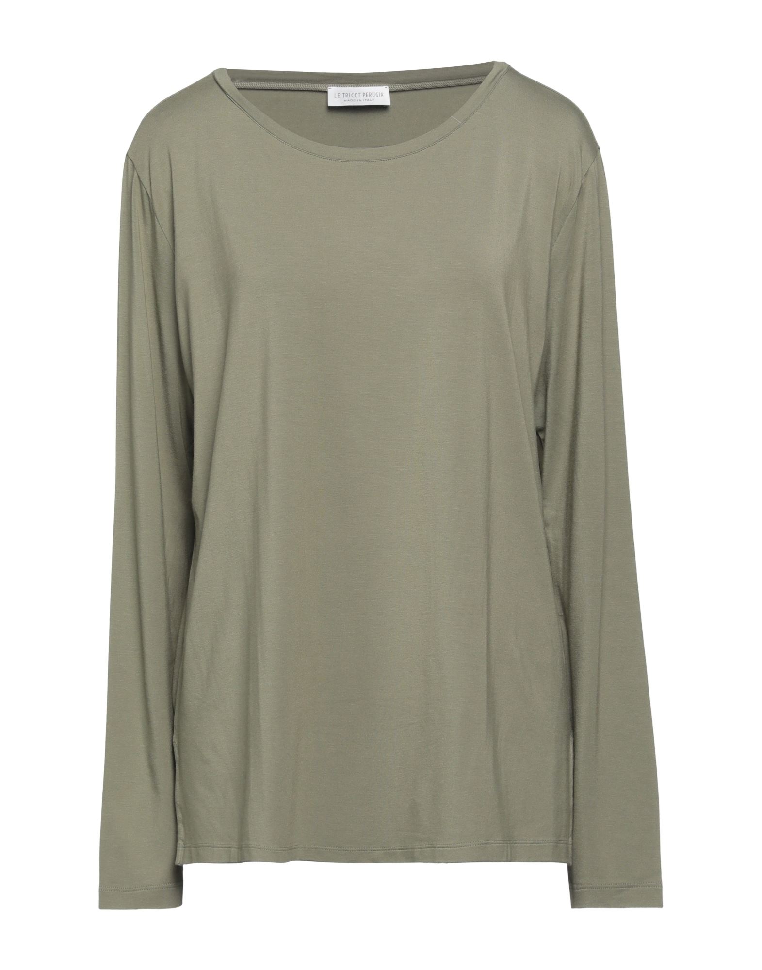 Le Tricot Perugia T-shirts In Green